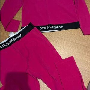 Dolce & Gabbana Fuchsia Lounge Ensemble